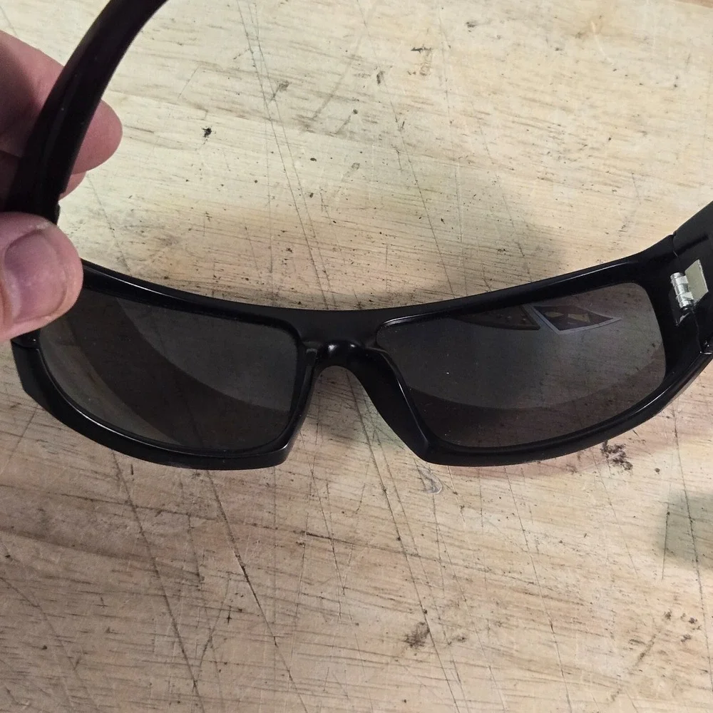 SPY OPTIC  COOPER XL'S BLACK POLARIZED sunglasses nice used condition Italy
